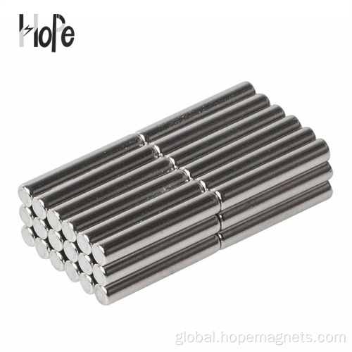 China permanent bar neodymium magnet cylinder magnet motor Supplier